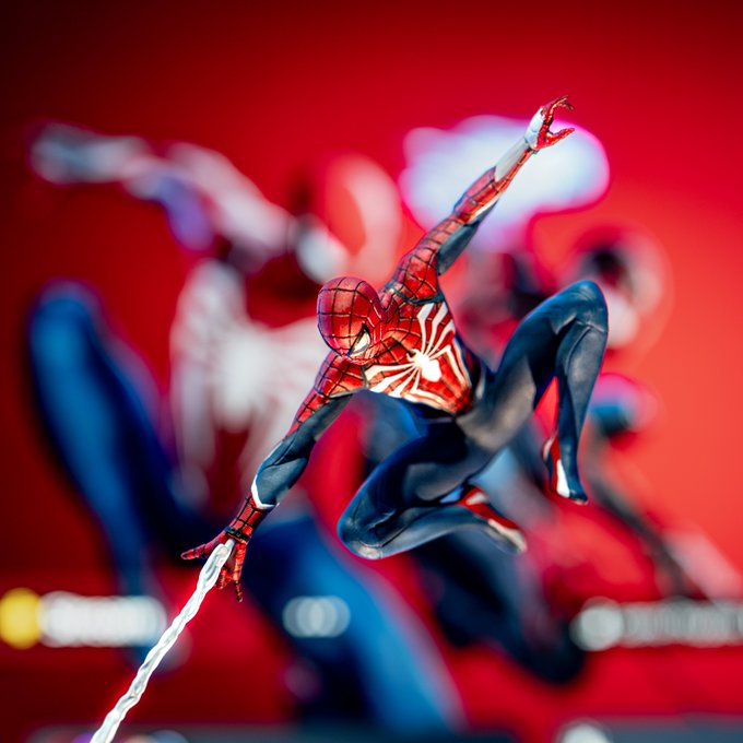 Spider-Man: Peter Parker close-up, photographed by Octorious
